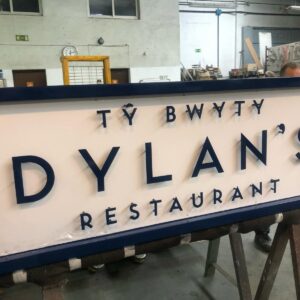 Cartel para restaurant dylan’s